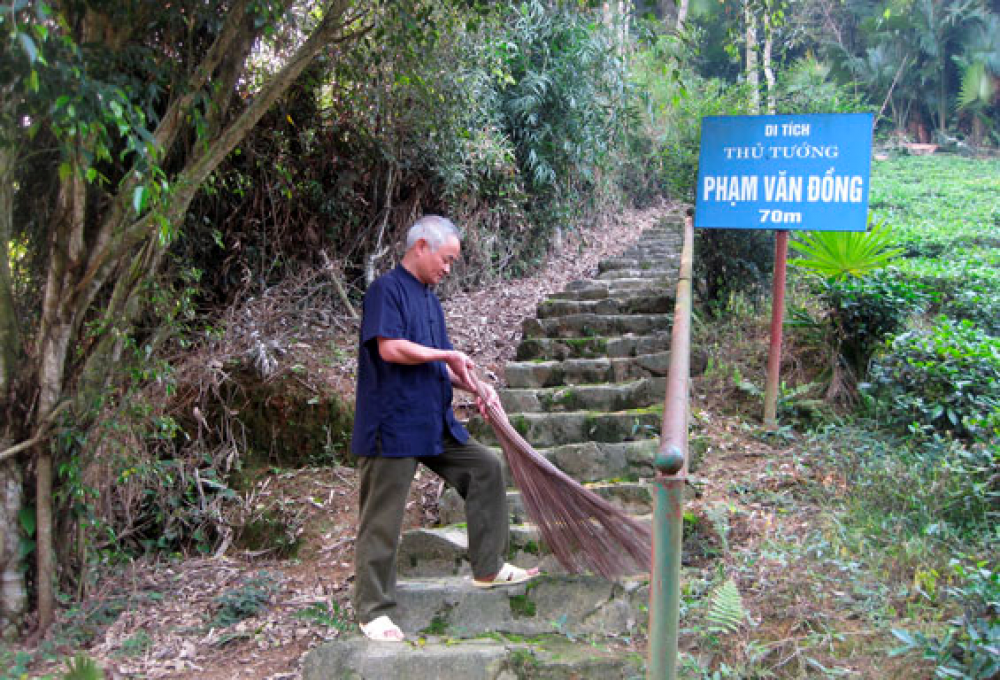 Di tích Phó Thủ tướng Phạm Văn Đồng ở, làm việc tại đồi Thẩm Khen